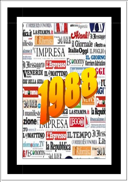 Rassegna stampa 1988