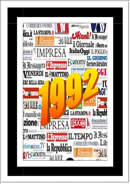 Rassegna stampa 1992